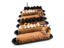 Coupelle Pour éclair (x 100) - En Plastique Noire - Silikomart