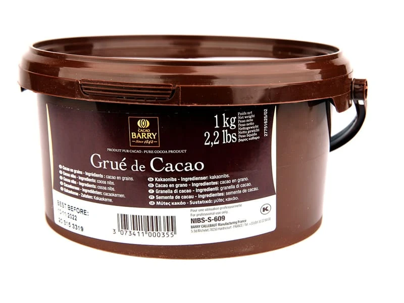 Grué De Cacao - 1 Kg - Cacao Barry 1 Grué De Cacao - 1 Kg - Cacao Barry
