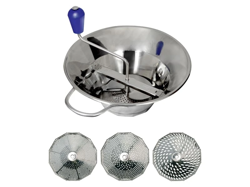 Moulin à Légumes Inox N° 3 - Ø 31 Cm - Tellier 1 Moulin à Légumes Inox N° 3 - Ø 31 Cm - Tellier