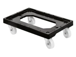 Socle Rouleur - 4 Roues Pivotantes - Chape Acier - Gilac